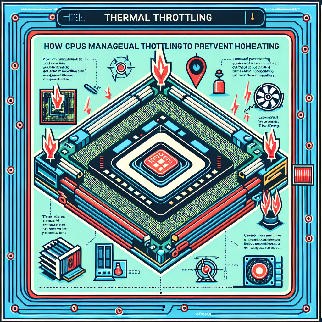 How do CPUs manage thermal throttling to prevent overheating?